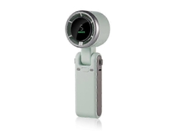 Mini Ventilador Turbo Portátil de Mão, Dobrável, com Ventos Potentes de 180 Graus, Verde BRILVIBERA