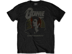 T-Shirt DAVID BOWIE Vintage Ziggy M