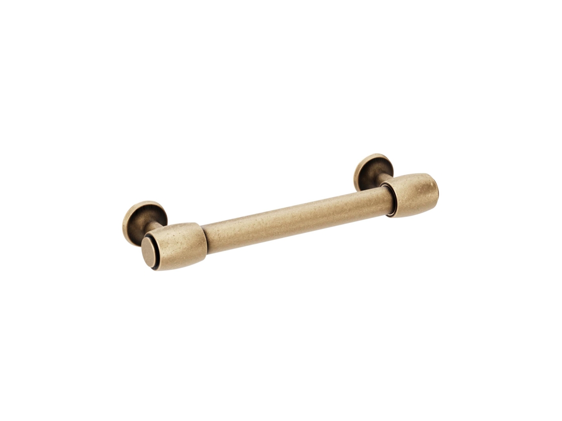 Puxador para Móveis Zamac Distância Central 128mm Florença Antiga Conjunto de 6 HARDWAREXCHANGE