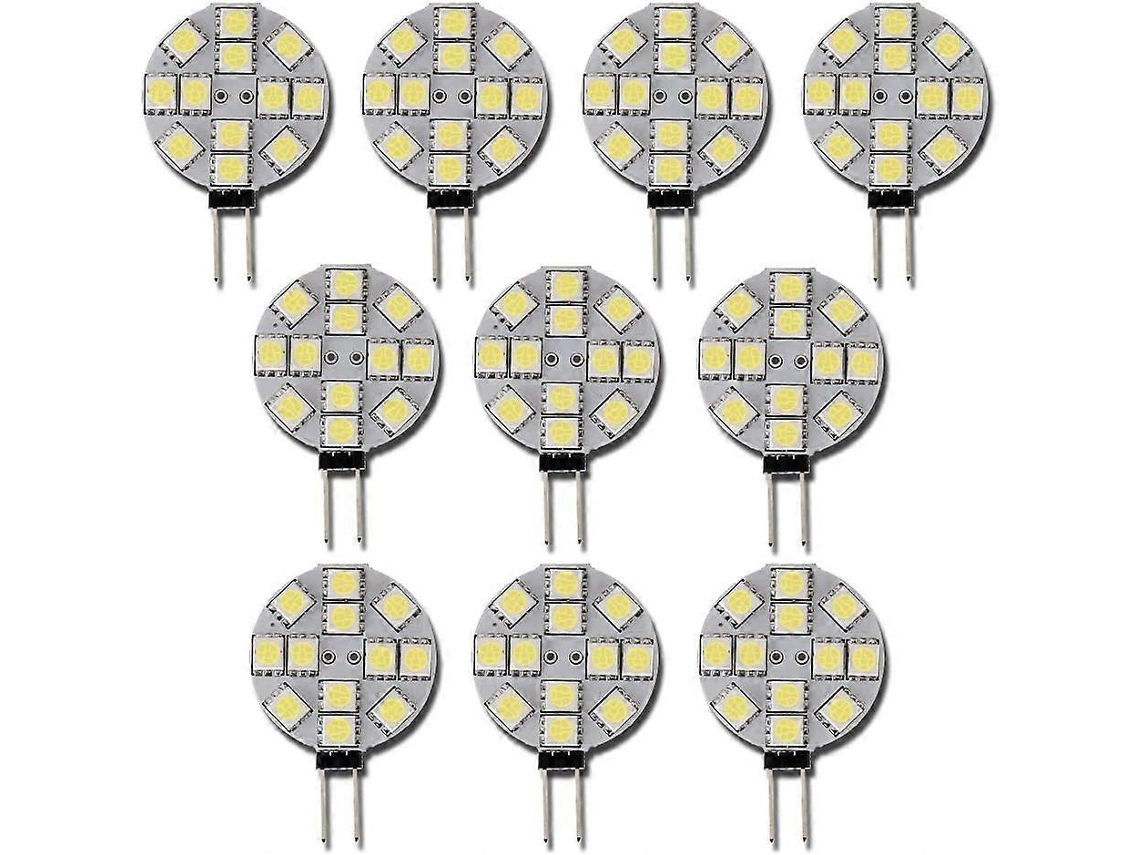Rebe bombilla Led G4 12v Cc 2w no Regulável 6000k Branco Frio Substituição de Lâmpada Halógena 20w