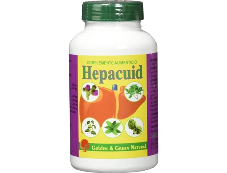 Suplemento Alimentar GOLDEN & GREEN NATURAL Hepacuid (550 Mg)