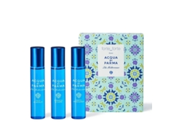 Conjunto de Perfume Unissexo ACQUA DI PARMA Edt Blu Mediterraneo 3 Peças