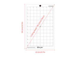 Tapete de Corte para Silhouette Cameo Explore Plotter 8x12 Polegadas | S/MARCA