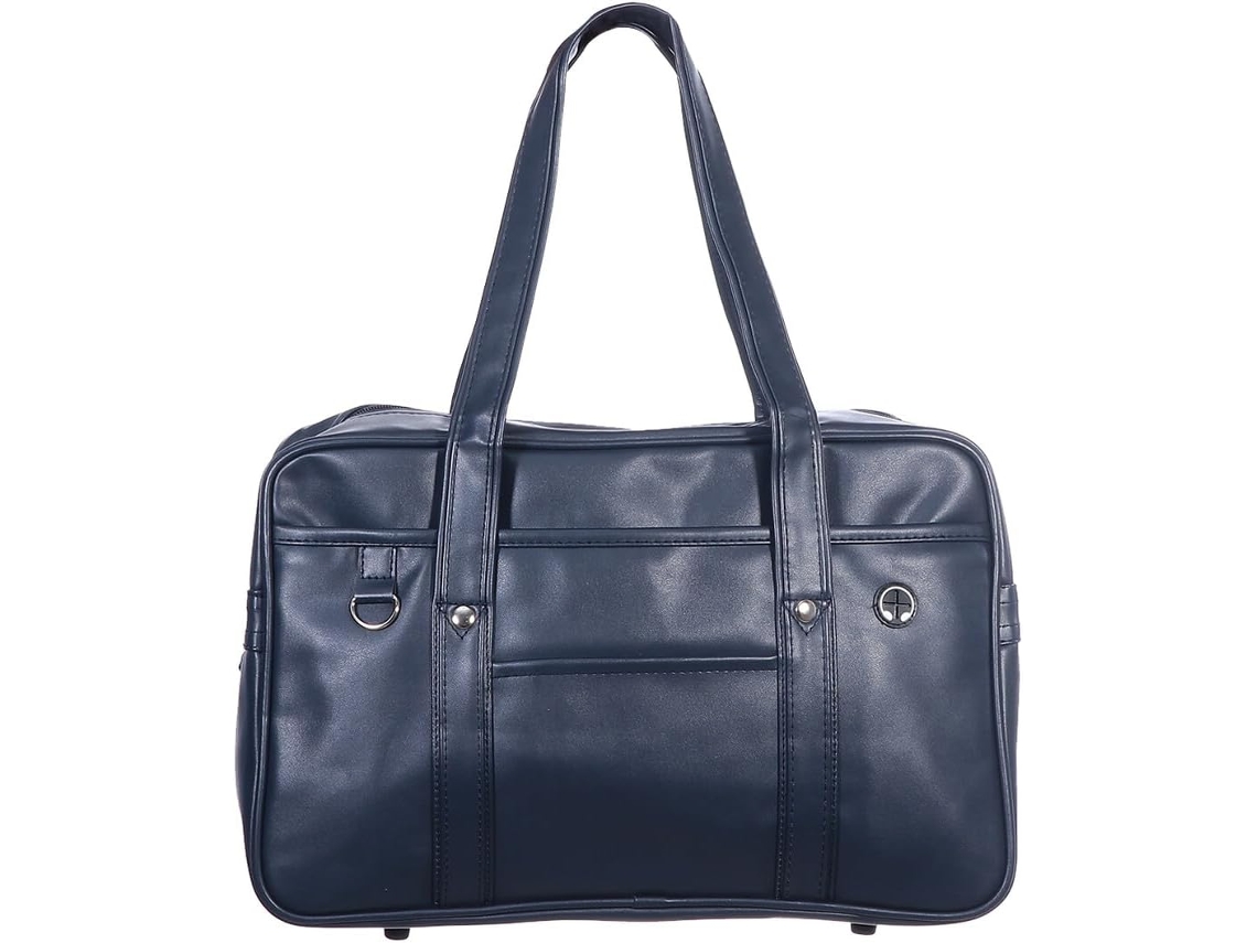 Mochila Escolar Nuobesty Em Couro Pu Para Laptop E Itens Do Dia A Dia, Com Alça E Leve.