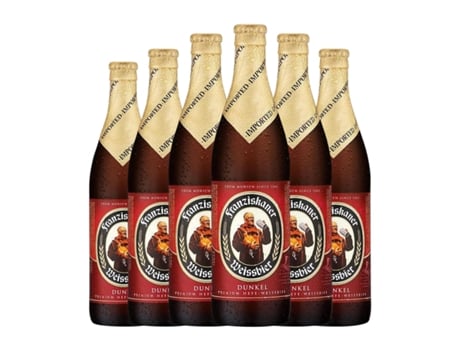 Cerveja FRANZISKANER Dunkel Garrafa Medium (0.5 L - 6 Unidades)