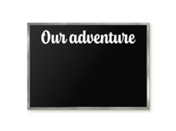 Magnetic Board For Wall Our Adventure For The Bedroom Espelharte (70x50 Cm)