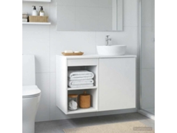 Vidaxl Armário De Banheiro Intermediário Branco 30 X 35 X 50 Cm