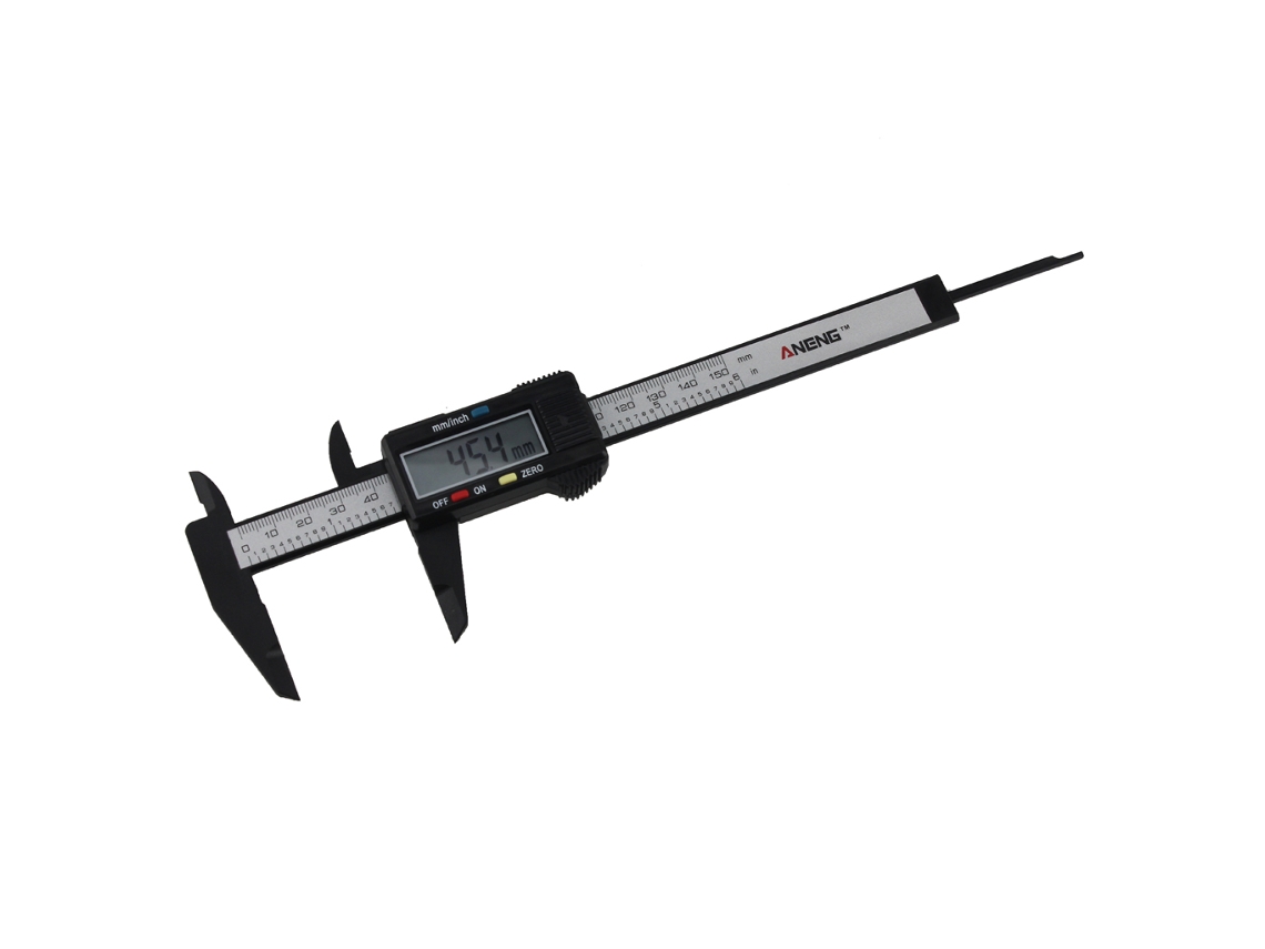 Micrômetro Digital Lcd Paquímetro Vernier 150 Mm/6 Polegadas Paquímetro Eletrônico Aquaforge