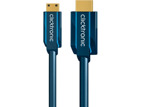 Cabo HDMI CLICKTRONIC (HDMI-C - HDMI - 2 m - Azul)