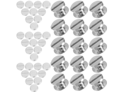 Parafusos E Rebites De Aço para Encadernação, 10x5x4 Mm, 200 Peças, Acessórios para Reparo de Cintos e Livros, Kit de