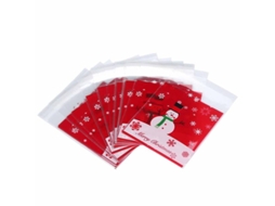200 Unidades De Saco De Doces De Natal Para Biscoitos De Doces De Presente Allinless