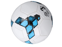 Omni-pelota De Fútbol Para Niños Y Bebés Tamaño 3 Pvc Entrenamiento Deportivo Interior Exterior Blanco Y Negro