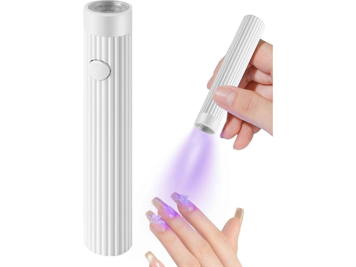 Secador De Unhas Pequeno, Luz Uv Para Unhas, Luz Uv Portátil, Lâmpada Uv Usb Recarregável Sem Fio