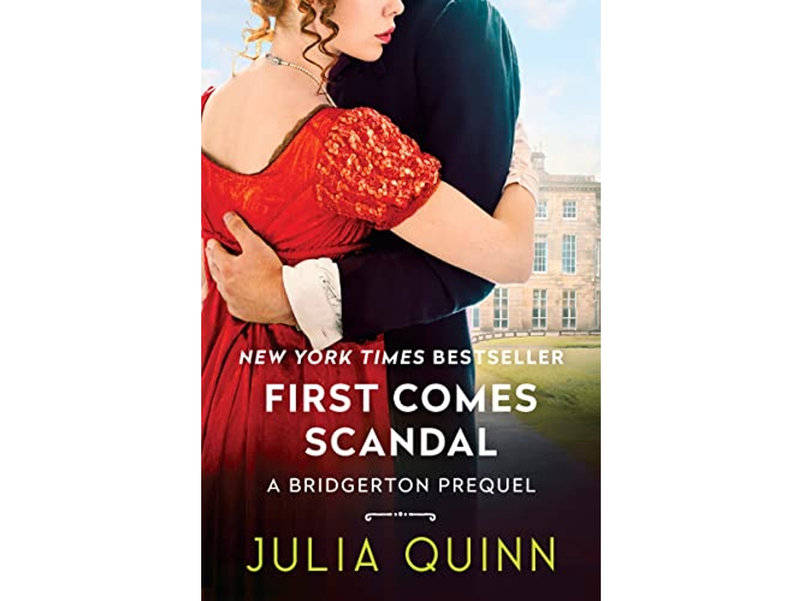 Livro First Comes Scandal de Julia Quinn (Inglês)