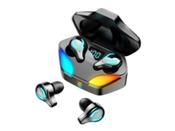 Auscultadores Bluetooth TRUMSEN X1 In Ear Preto