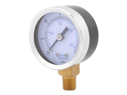 Manômetro De Pressão Para Compressor De Ar E Óleo