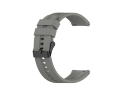 Pulseira De Silicone Para Huawei Watch Gt 2 46mm Com Fivela Preta (branca)