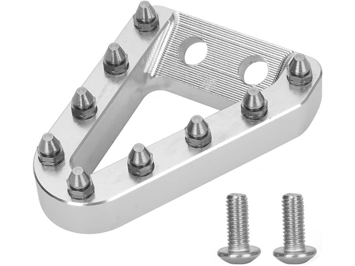 Pedal de Freio Traseiro para Motocicleta Fc Fe Fs Te Ponteira Pés Estas Pedaleiras São Fixadas Parafusos Aço
