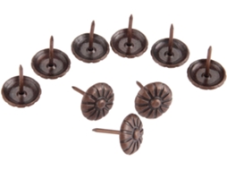 Tachinhas, Tachas Para Estofamento, (cobre Vermelho)