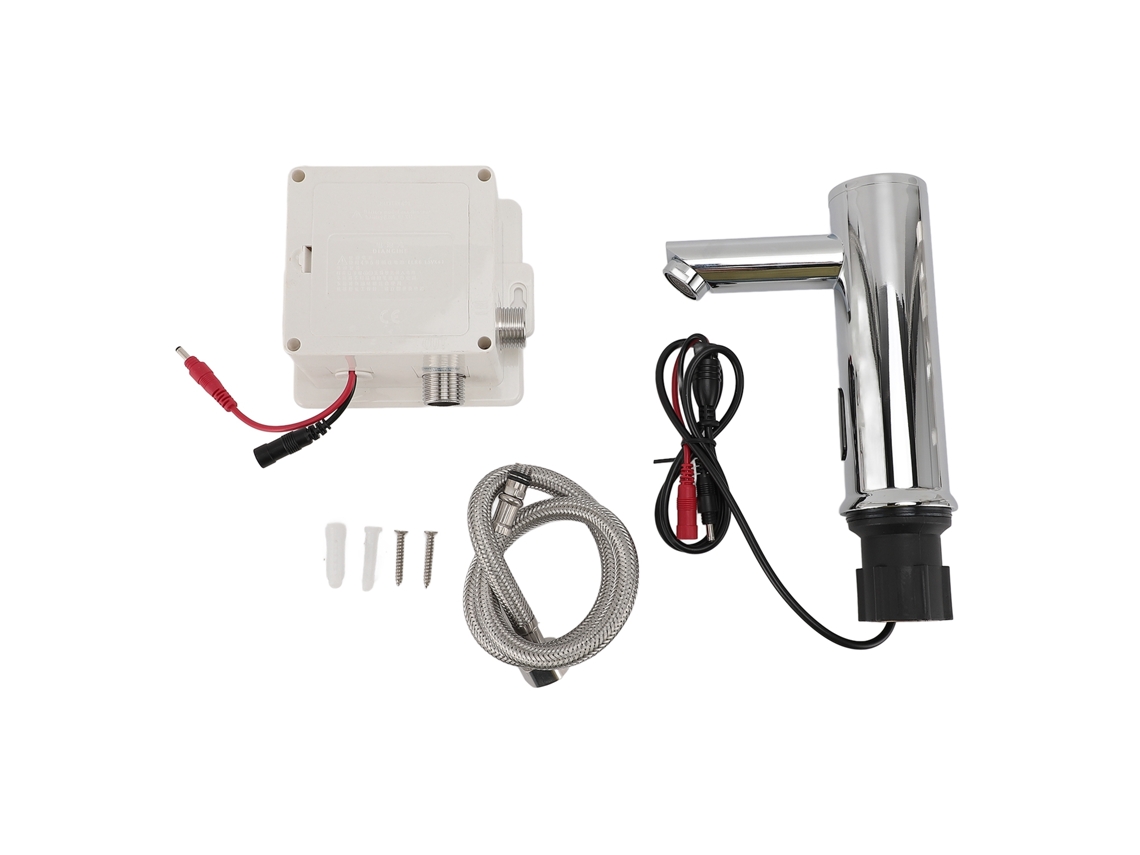 Torneira Sem Toque com Sensor de Movimento, Bateria, Rosca G1/2 e Filtro | S/MARCA