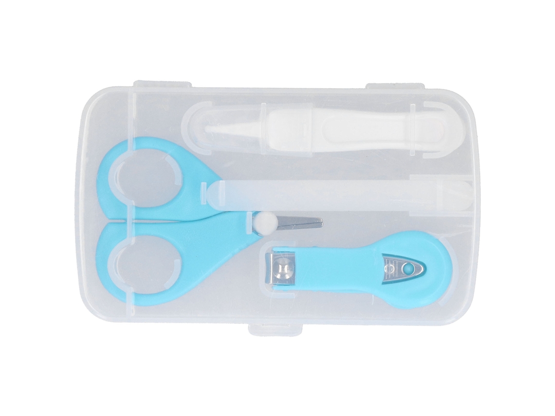 Kit de Unhas para Bebê LAXISCREED Ferramentas Seguras Azul