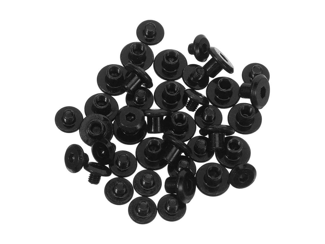 Parafusos De Fixação Para Móveis Em Aço Inoxidável 304 M3 X 4mm, Conjunto De 20 Pares, Sistema De Travamento Mãe Filho