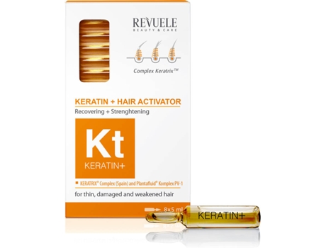 Ampolas de Keratina  Restauração Capilar (8x5ml)