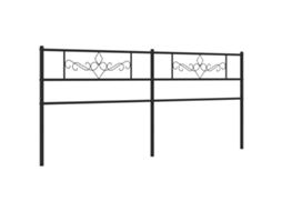 Headboard, Headboards Vidaxl Preto Aço (193 Cm)