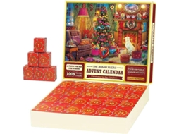 2026 calendario de Adviento 2023, Rompecabezas Navideño para Niños, 24 Cajas Portátiles de Rompecabezas para La Cuenta Regresiva de Navidad