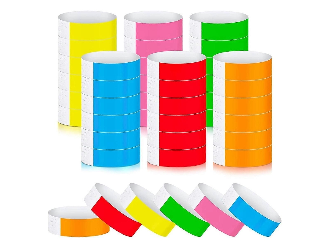 600 Pulseiras De Neon Impermeáveis Para Eventos E Shows