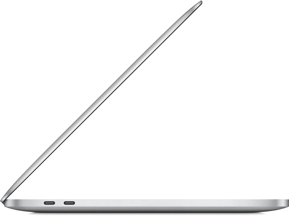 Macbook Pro APPLE Prateado - MYDA2Y/A (13.3'' - Apple M1 - RAM: 8 GB - 256 GB SSD - GPU 8-Core)