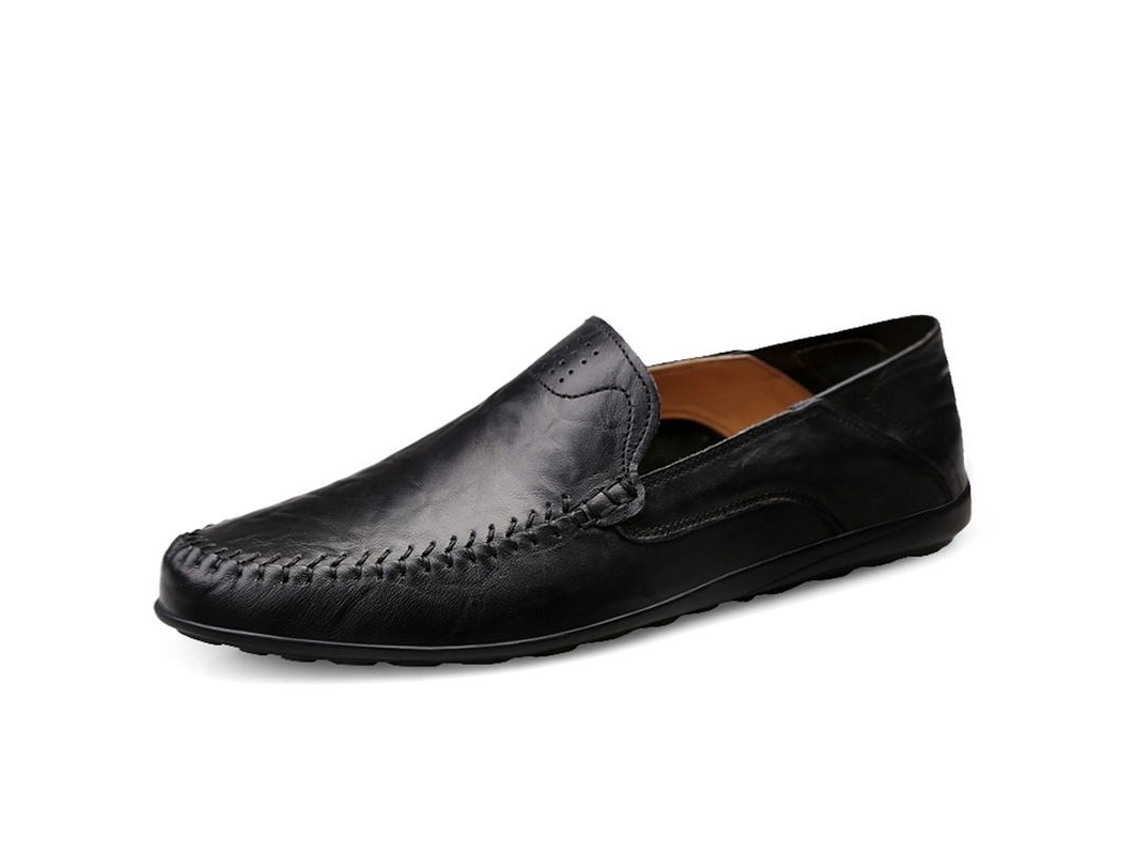 Mocassins Masculinos de Couro para Condução