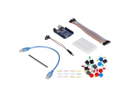 Kit Iniciante Para Placa De Desenvolvimento R3 Com Breadboard, Led, Fios E Botão - Ferramenta Diy Para Laboratórios Escolares