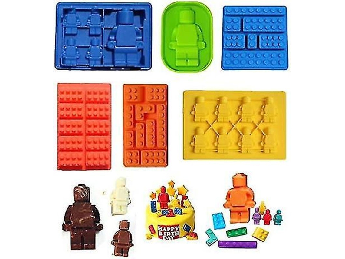 Conjunto De 6 Moldes De Silicone De Alimentos Seguros Para Chocolate, Bolo E Artesanato Com Alta Durabilidade E Versatilidade