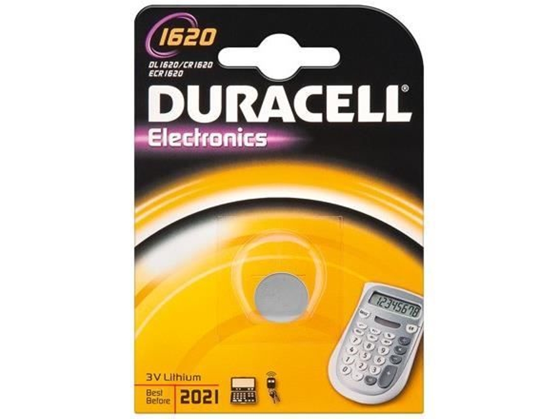 ALPEXE® Lithium Button Cell Blister Unit Cr 1620 D 1-Bl Duracell Dl 1620