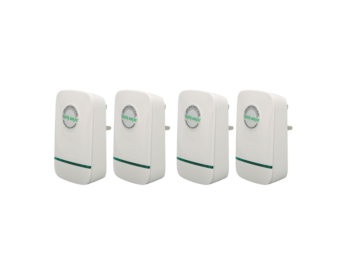 Caixa Economizadora De Energia Inteligente 4pcs Uk 90-240v