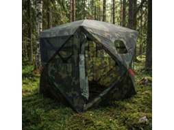 Vidaxl Barraca De Caça Camuflagem 143 X 143 X 165 Cm Poliéster E Aço