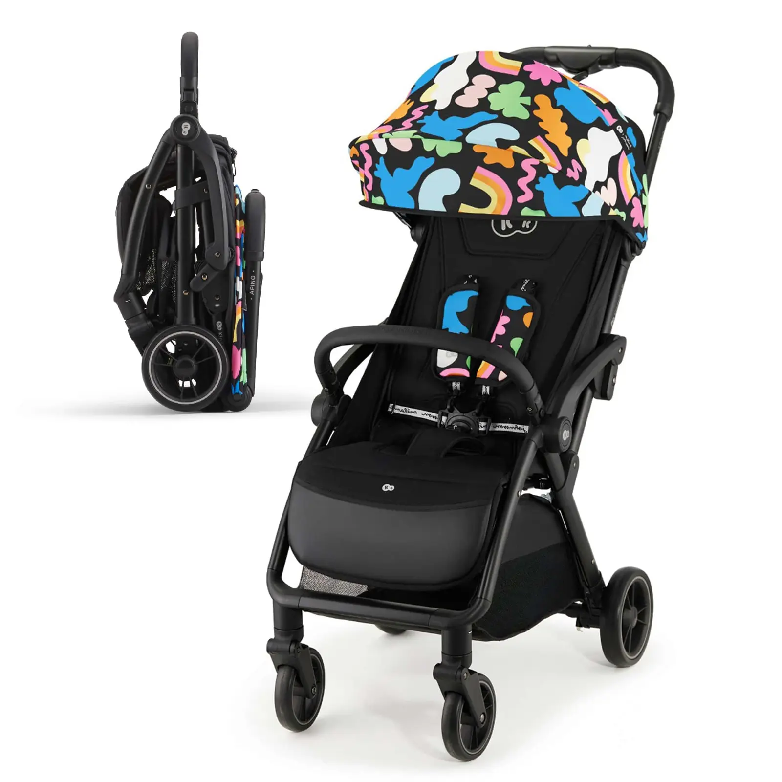 Carrinho De Bebé Kinderkraft Apino Happy Shapes (multicor)