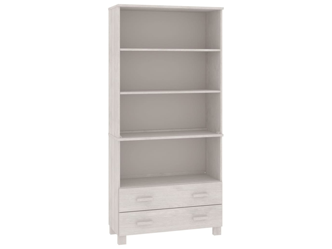 Maison Exclusive - Aparador Alto Hamar Pinho Maciço Branco