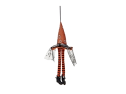 Chapéu De Bruxa Iluminado Com Pernas Longas Decoração