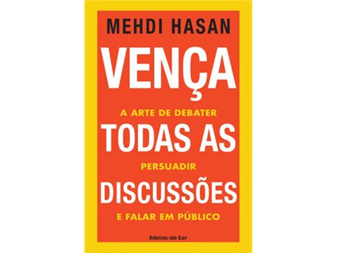 Livro Vença Todas as Discussões de Mehdi Hasan (Português)