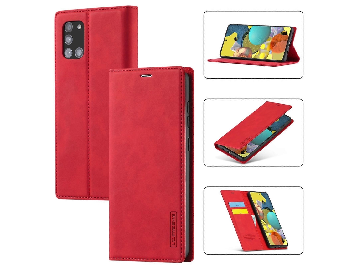 Capa De Couro Para Samsung Galaxy A51 / M40s