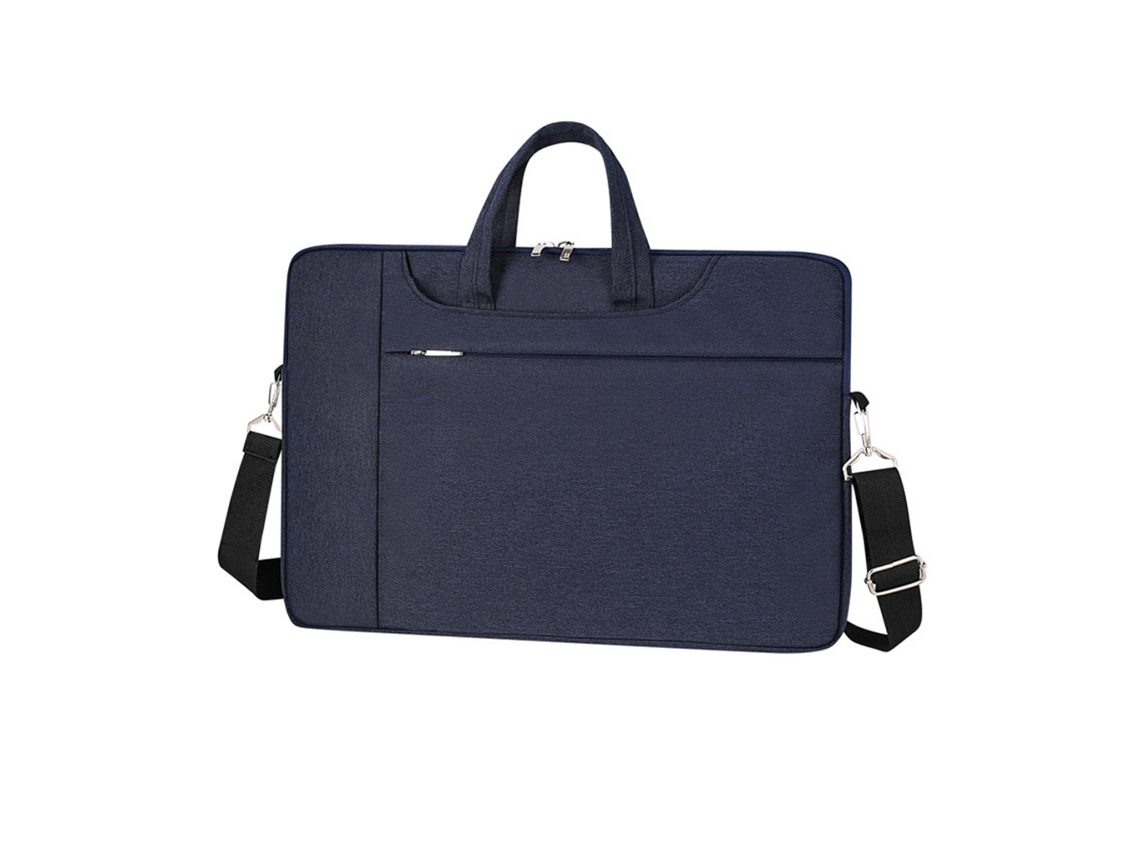 Pasta Executiva Fina Para Notebook, Ideal Para Laptops De 13 A 15,6 Polegadas, Resistente A Respingos E Portátil, Com Alça De Ombro.