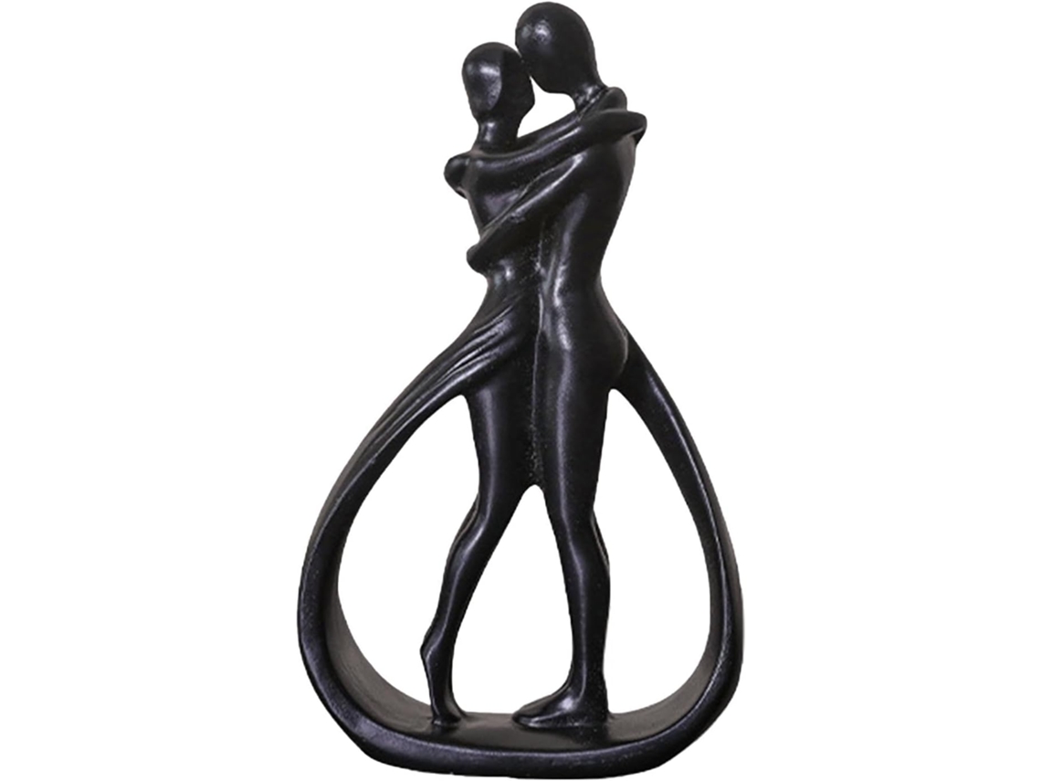 Escultura De Casal | Estátua Romântica | Estátua Moderna Em Resina