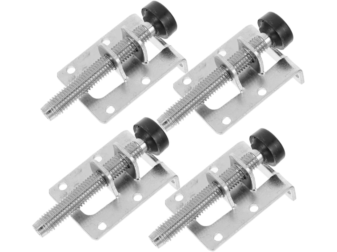 Lifkome Conjunto De 4 Pés Niveladores Ajustáveis Para Móveis, Resistentes E Antiderrapantes, Para Armários, Mesas E