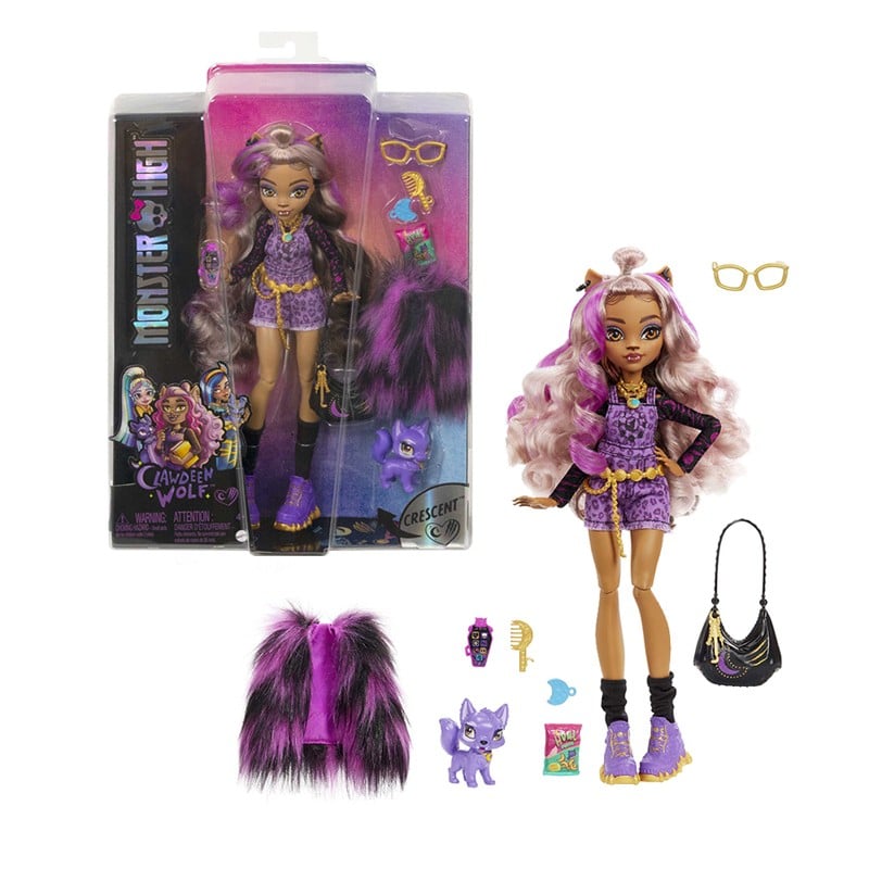 Monster High Boneca Clawdeen : : Brinquedos e Jogos