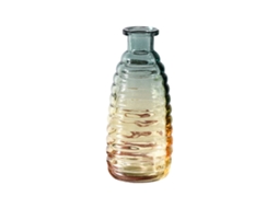 Vaso Decorativo Transparente Laxiscreed Com Padrão Listrado Para Flores E Arranjos Na Sala De Estar