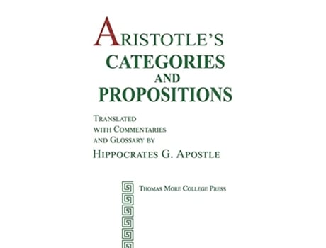 Livro Aristotles Categories and Propositions de Aristotle (Inglês)