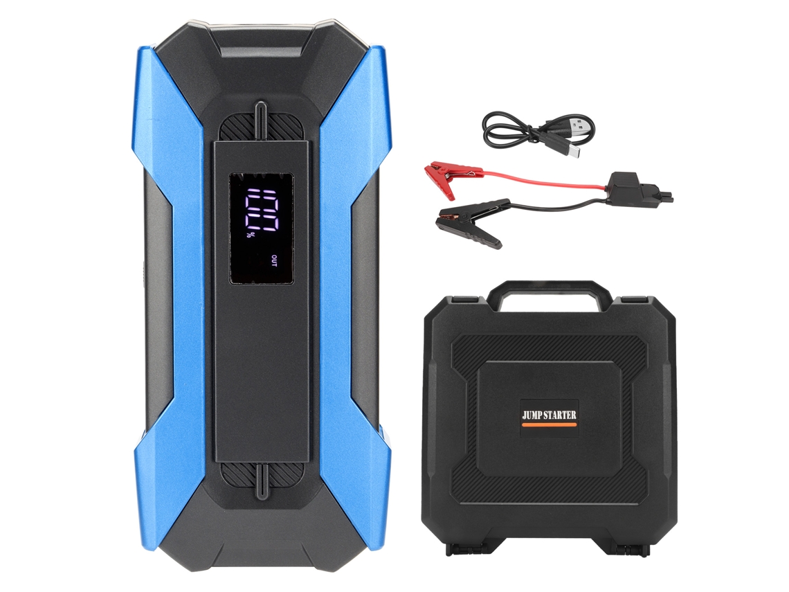 Iniciador De Bateria Portátil 12000mah 1500a 12v