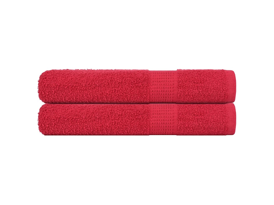 Sauna Towel, Sauna Towels Vidaxl Vermelho Algodão (80 X 200 Cm)